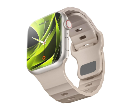 Pasek i akcesoria do zegarków Mobile Origin Strap III do Apple Watch 44/45/46/49mm light beige